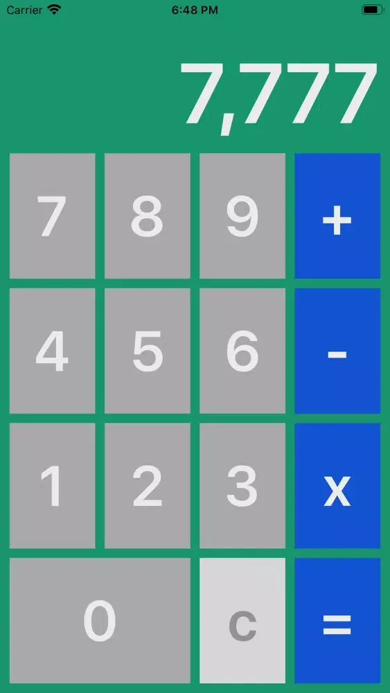 Captures d'écran de Nicks Calculator