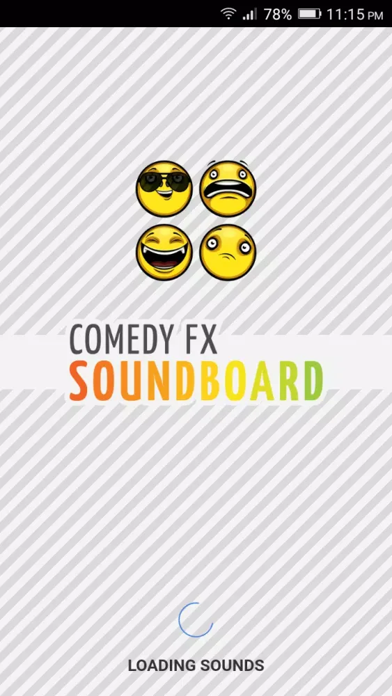 Capturas de tela do Comedy FX Soundboard