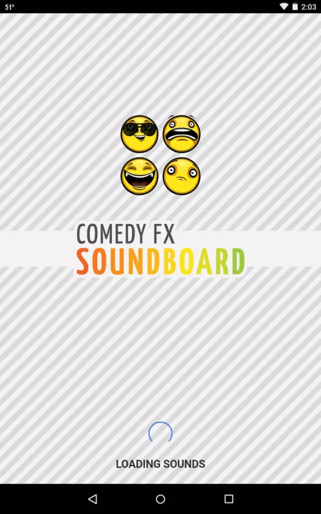 Capturas de tela do Comedy FX Soundboard