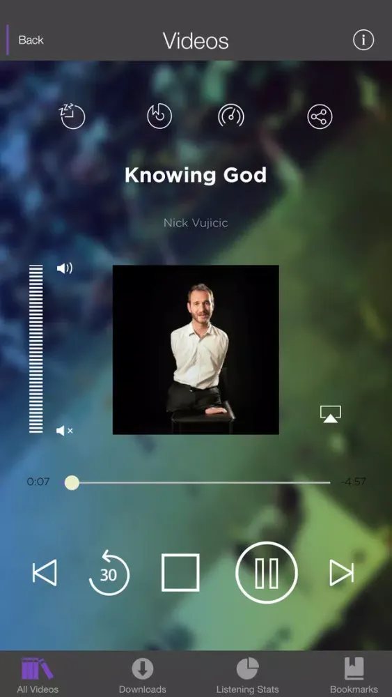 Capturas de tela do Life Without Limbs - Nick Vujicic