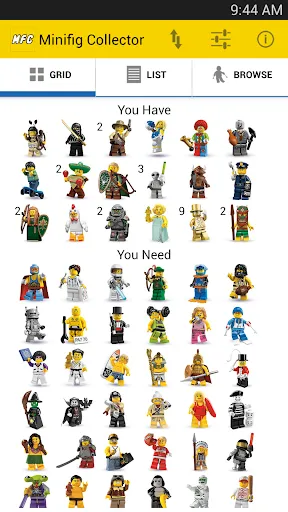 Screenshot di Minifig Collector for LEGO®