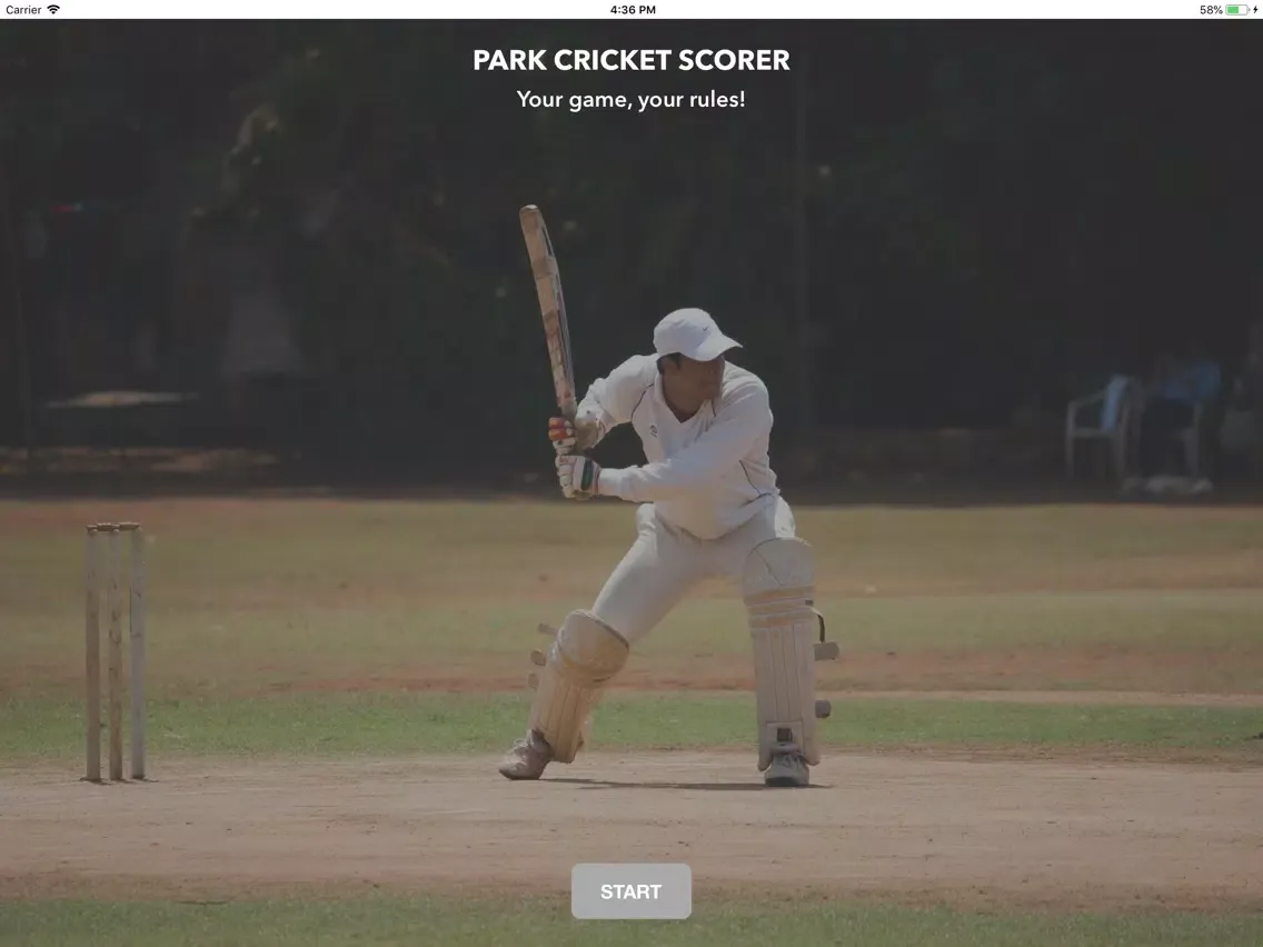 Capturas de pantalla de Park Cricket Scorer iPad 