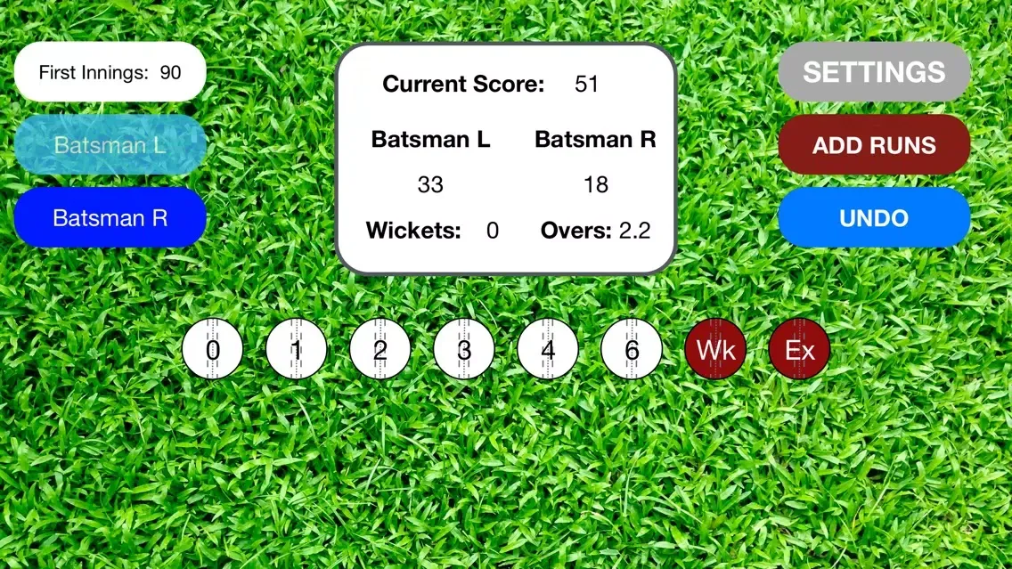 Capturas de pantalla de Park Cricket Scorer