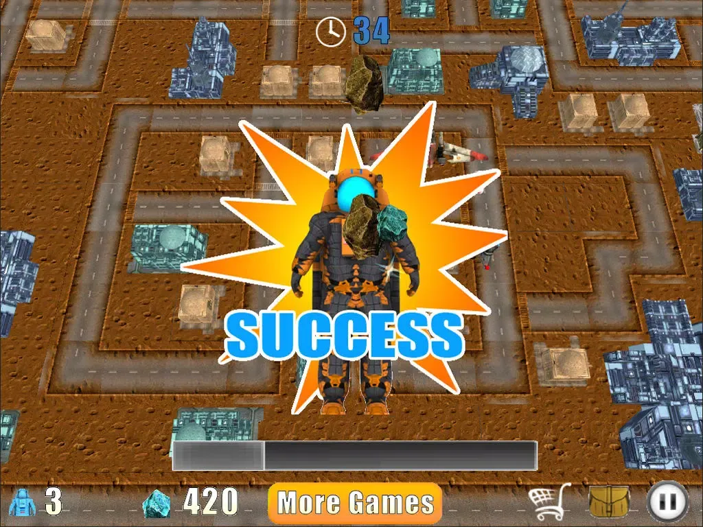 Attack on Mars : Astronaut Frontier iPad  Screenshots