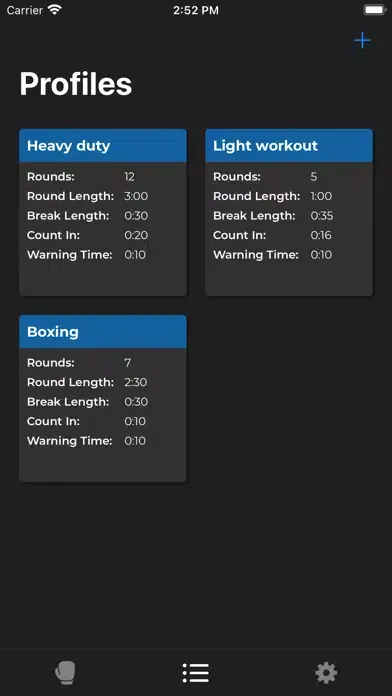 Tangkapan skrin Basic Boxing Timer