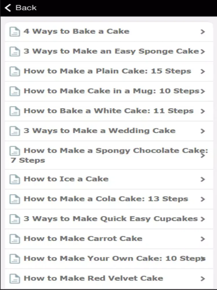 How to Make Cake - Easy Cake Recipes iPad  স্ক্রিনশট