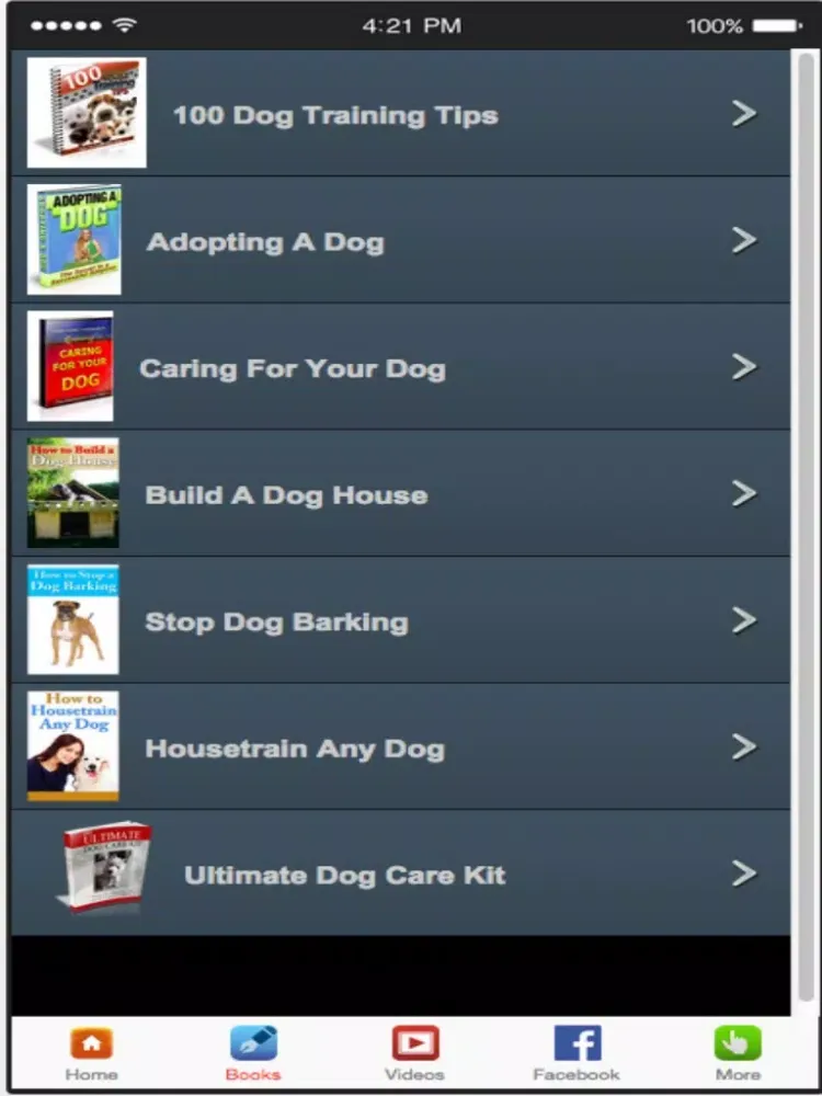 Tangkapan skrin Dog Potty Training - How to Housetrain Your Dog iPad 