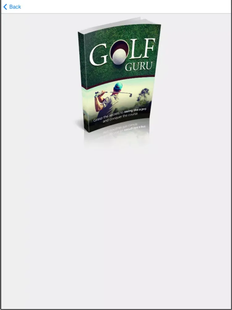 Tangkapan layar Golf Lessons - Learn How To Play Golf iPad 