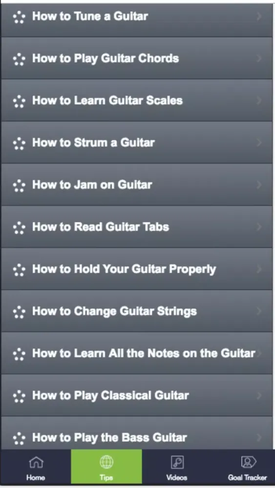 Zrzuty ekranu Guitar Lessons-Beginner Guitar Playing Techniques