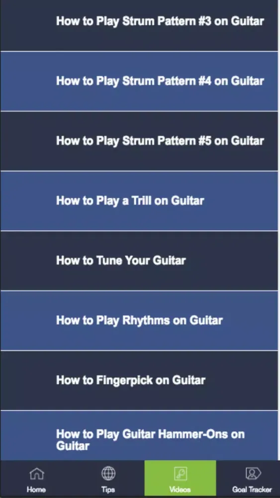 Zrzuty ekranu Guitar Lessons-Beginner Guitar Playing Techniques