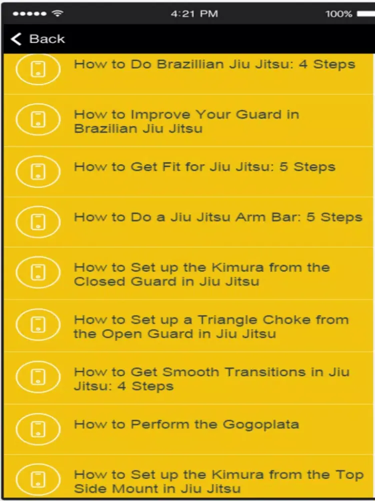 Brazilian Jiu Jitsu techniques - Learn The Basic Moves iPad  Screenshots