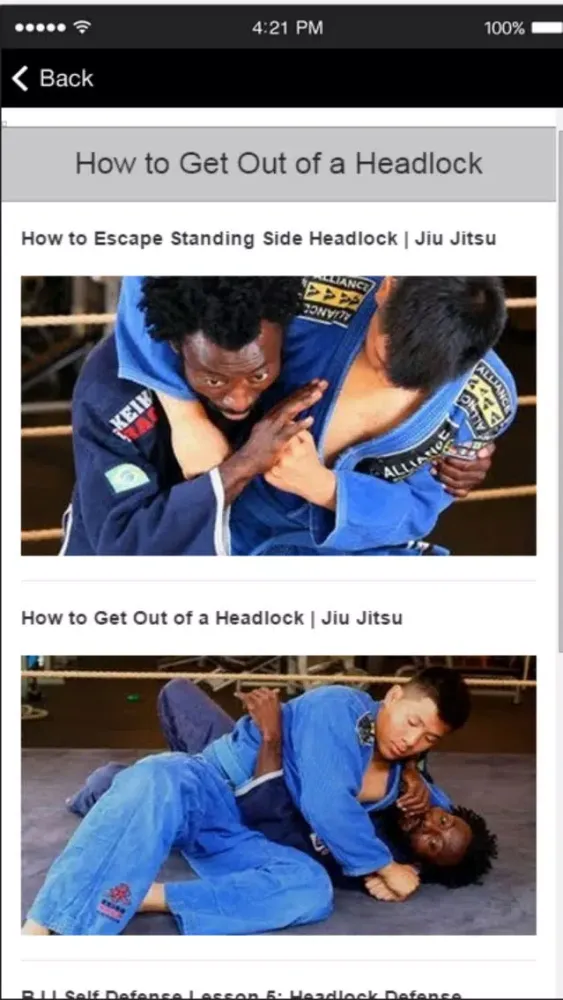 Brazilian Jiu Jitsu techniques - Learn The Basic Moves Screenshots