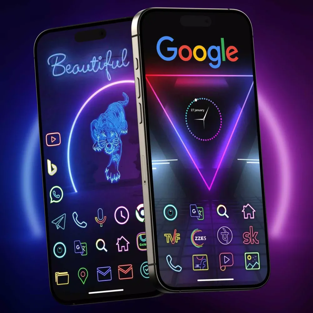 Capturas de pantalla de Neon Icon Pack