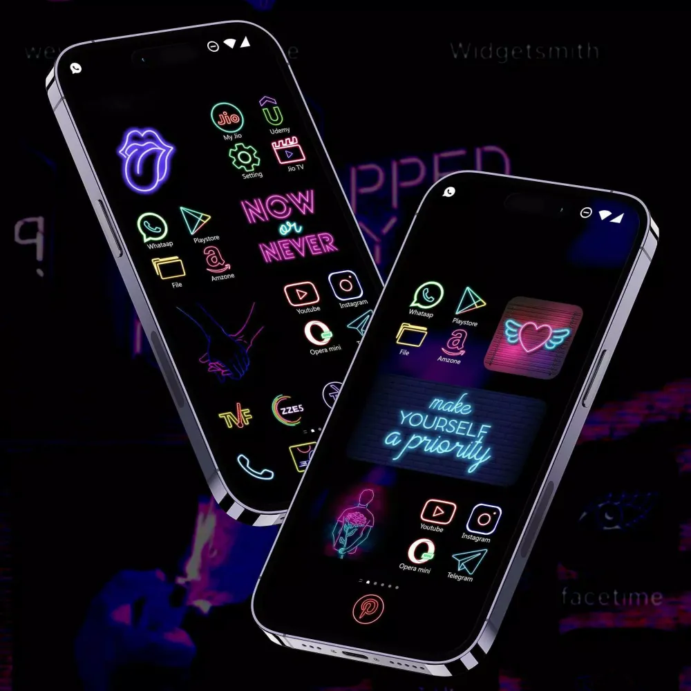 Capturas de pantalla de Neon Icon Pack