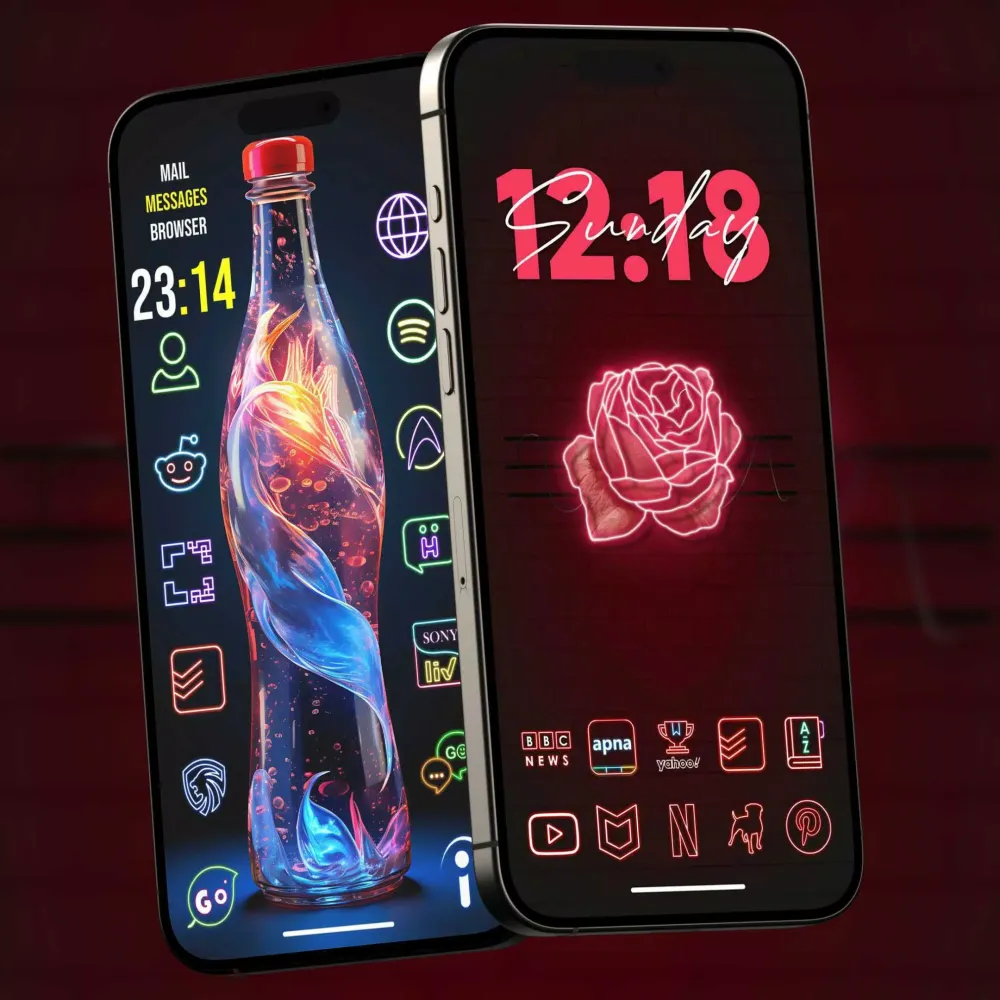 Capturas de pantalla de Neon Icon Pack