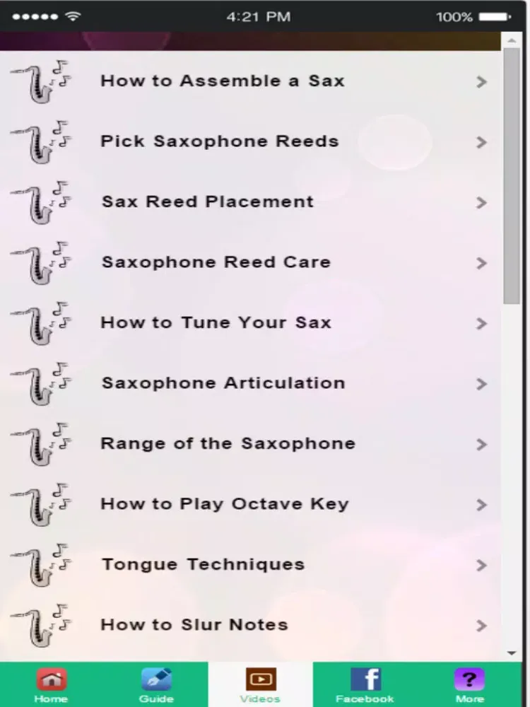 How to Play The Saxophone - Saxophone for Beginners iPad  স্ক্রিনশট