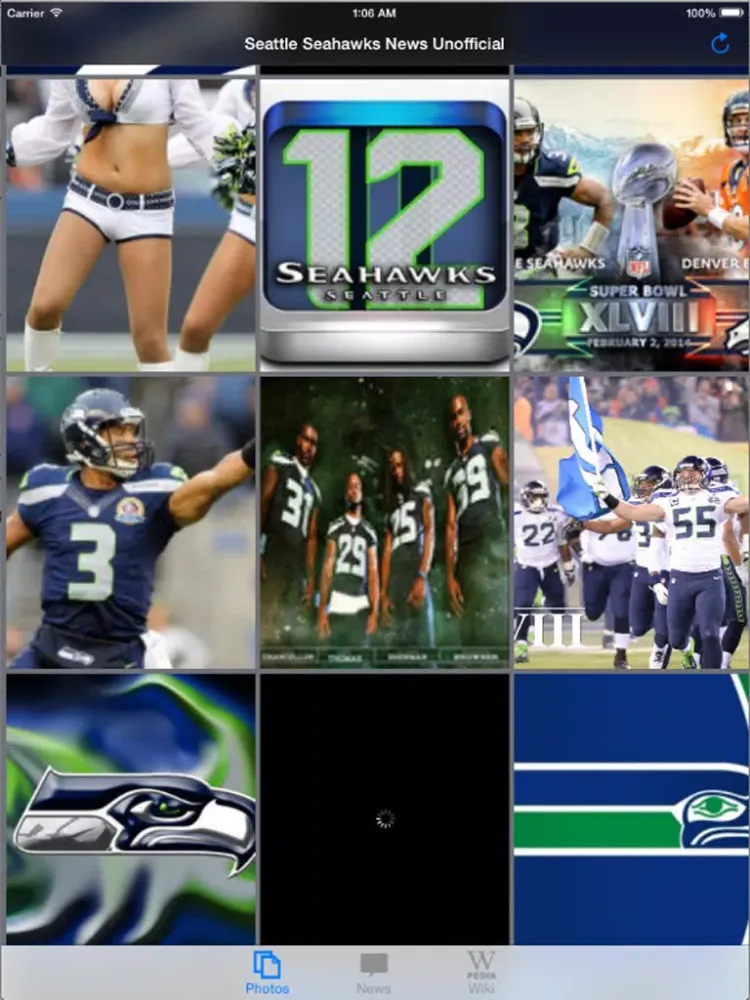 News For Seattle Seahawks Unofficial iPad  Screenshots