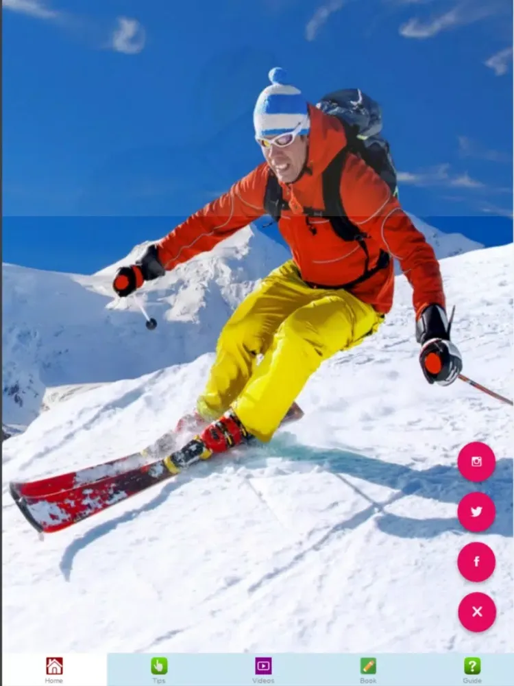 How To Ski - Beginner Basics for Your First Time on The Snow iPad  スクリーンショット