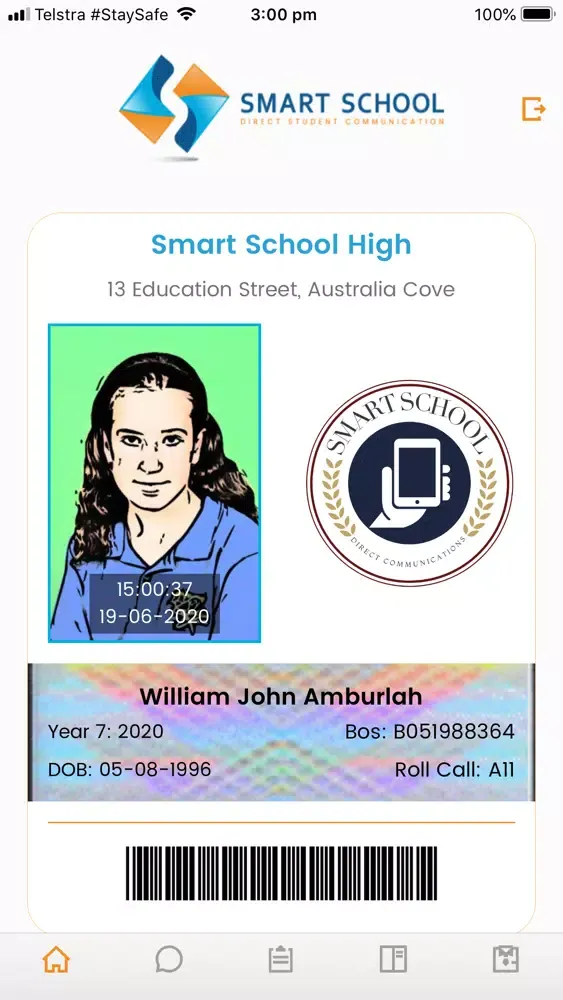 Screenshot di Smart School Communications
