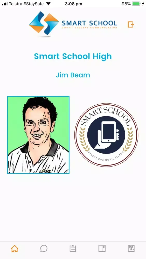 Screenshot di Smart School Communications