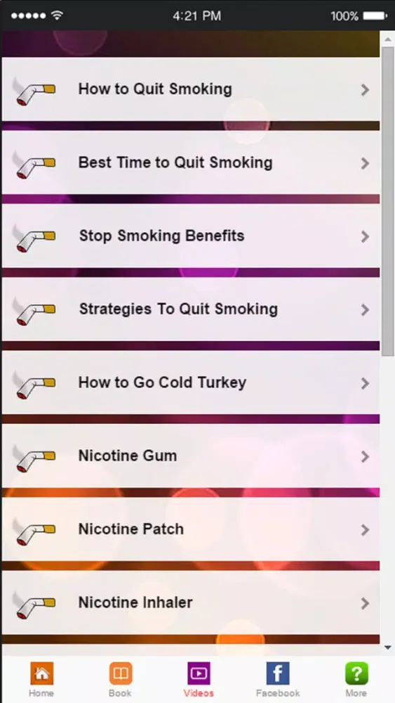 Capturas de pantalla de How to Quit Smoking - Learn Method to Stop Smoking