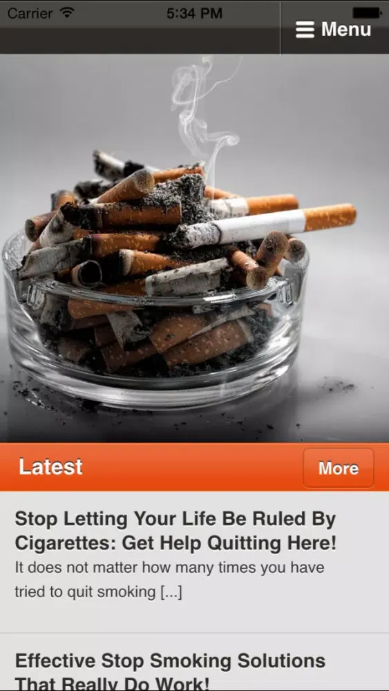Capturas de pantalla de How to Quit Smoking - Learn Method to Stop Smoking