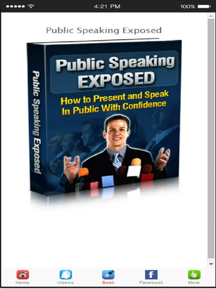 Capturas de tela do Public Speaking Tips - Learn How to Become a Confident and Engaging Public Speaker iPad 