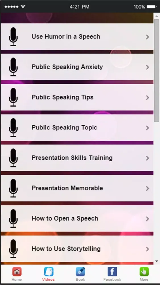 Capturas de tela do Public Speaking Tips - Learn How to Become a Confident and Engaging Public Speaker