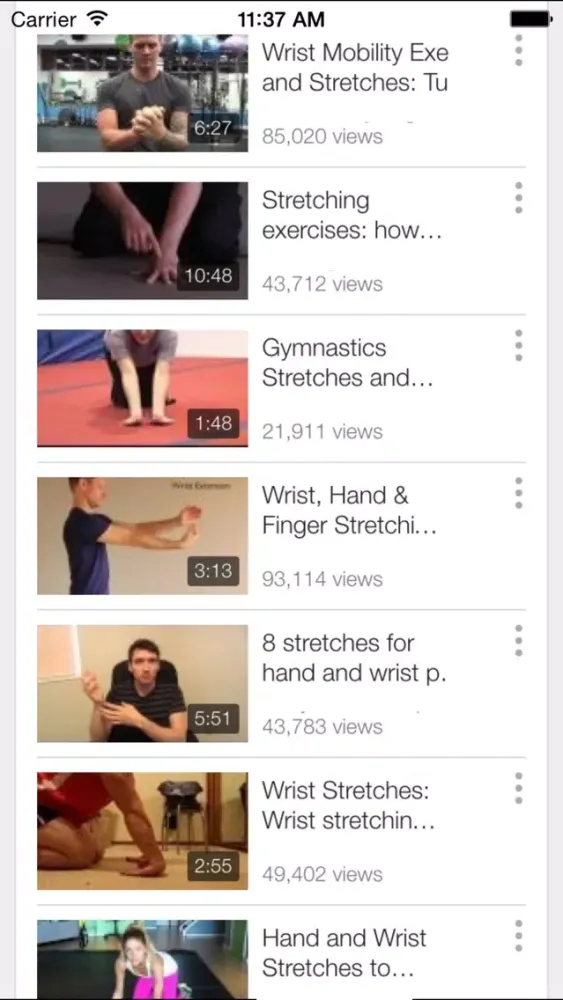 Screenshot di How to Stretch - Guide to Basic Stretches