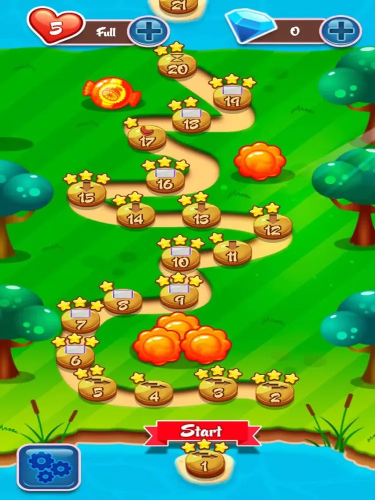 Sugar Pop - Match Three iPad 應用截圖