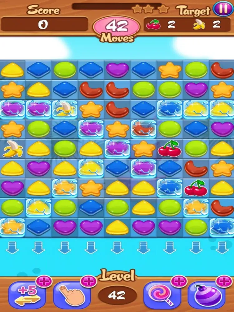 Sugar Pop - Match Three iPad 應用截圖