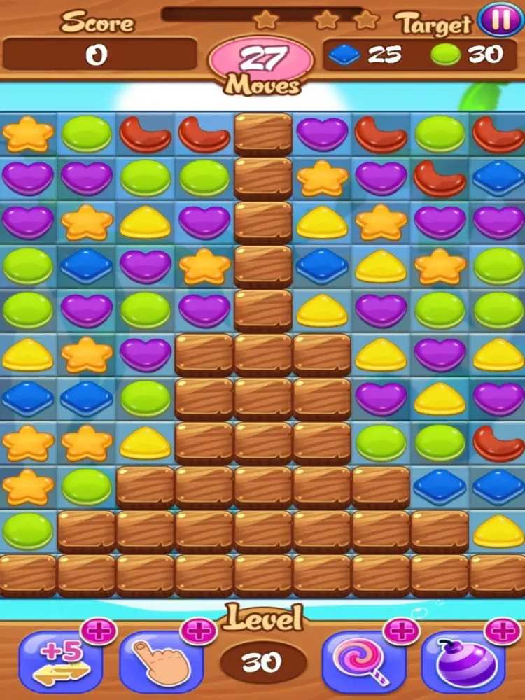 Sugar Pop - Match Three iPad 應用截圖
