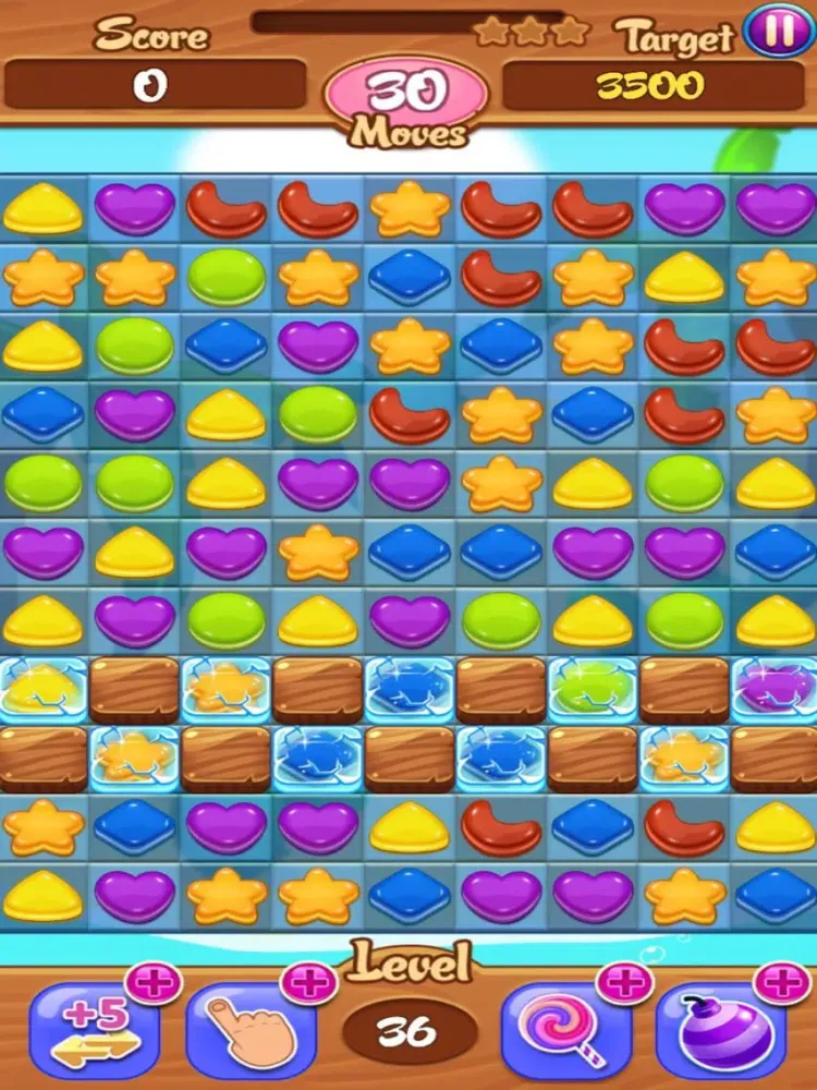 Sugar Pop - Match Three iPad 應用截圖