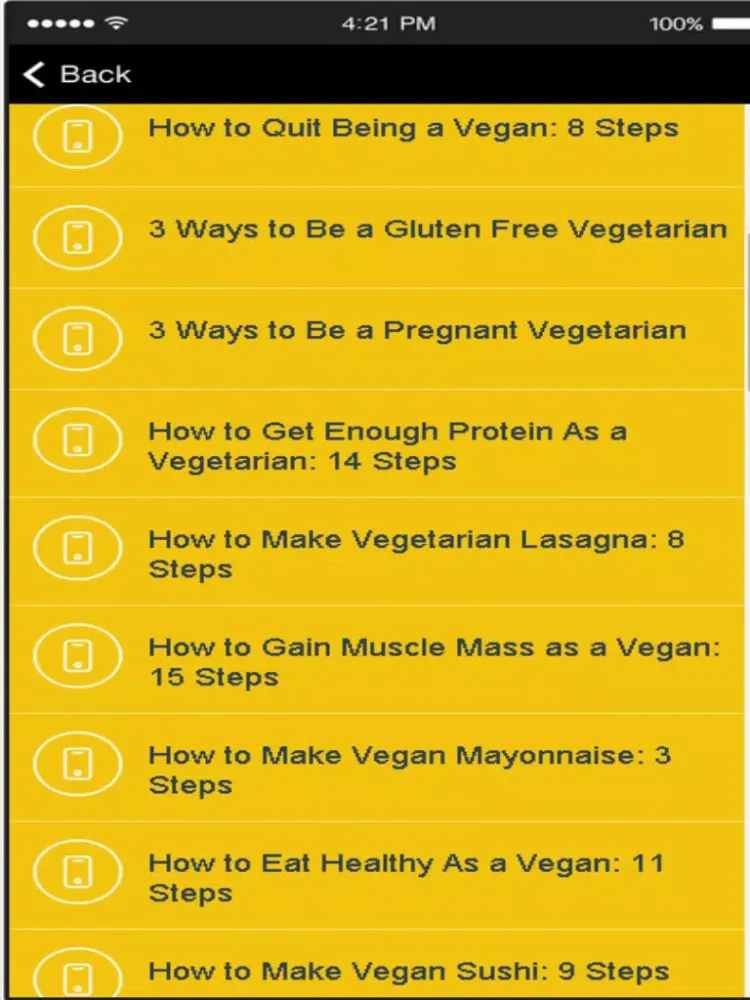 Easy Vegetarian Recipes - Easy & Simple Meals iPad 应用截图