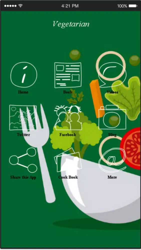 Easy Vegetarian Recipes - Easy & Simple Meals应用截图