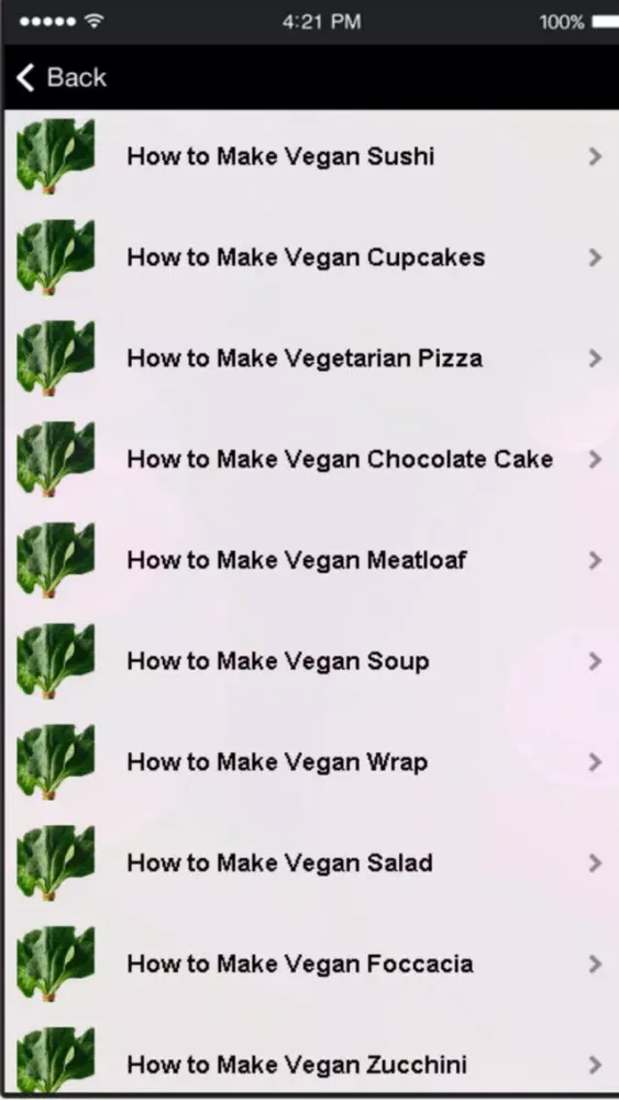 Easy Vegetarian Recipes - Easy & Simple Meals应用截图