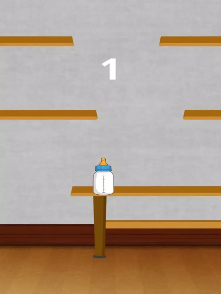 Baby Bottle Challenge - Water Bottle Flip iPad  Screenshots