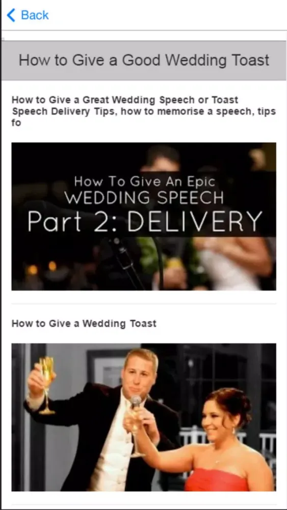 Wedding Tips - Learn to Plan Your Perfect Wedding应用截图