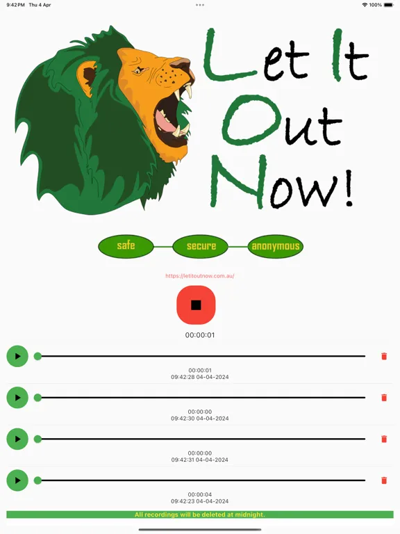 Скриншоты Let It Out Now iPad 