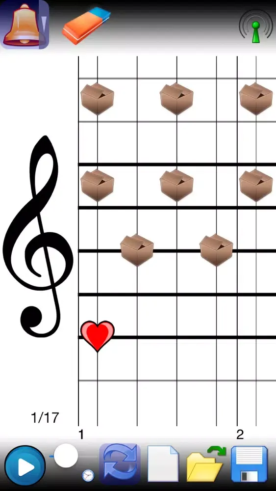 Tangkapan skrin I Love Music