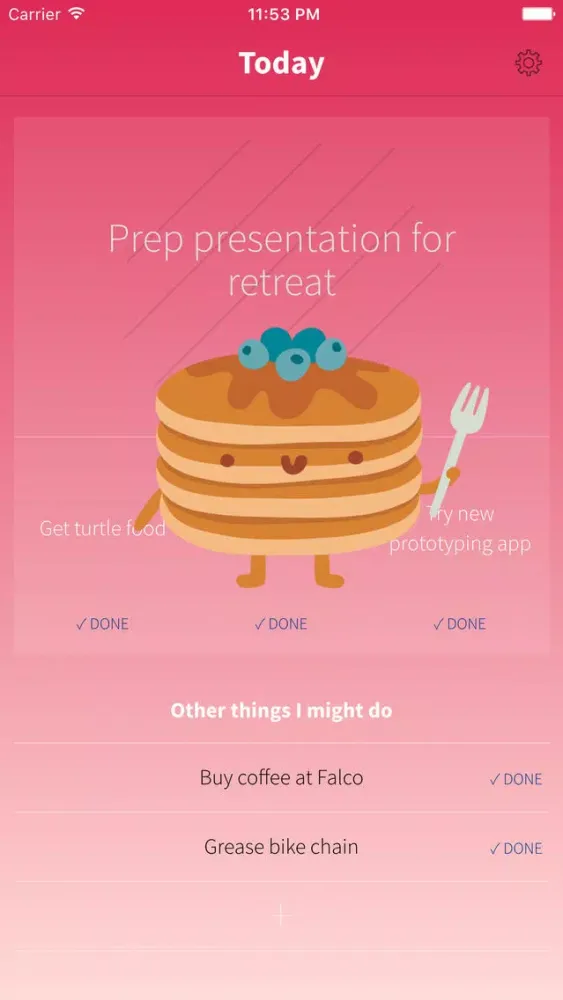 Скриншоты One Big Thing App