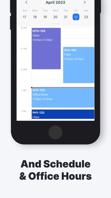 Capturas de pantalla de Homework Tracker by Backpack
