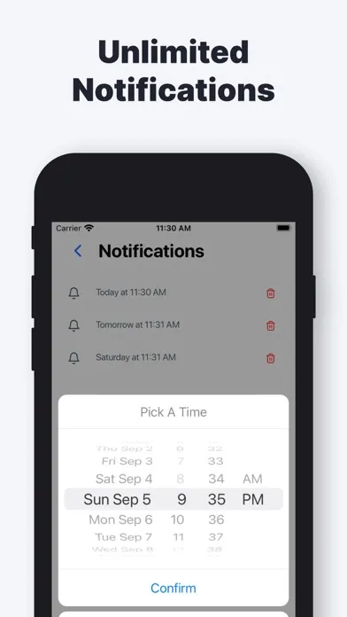 Capturas de pantalla de Homework Tracker by Backpack
