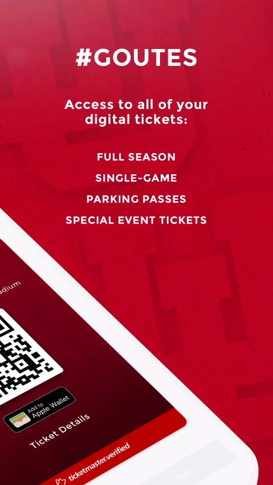 Capturas de tela do Utah Tickets