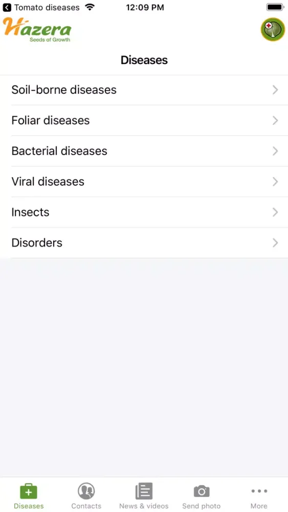Screenshot di Brassica diseases