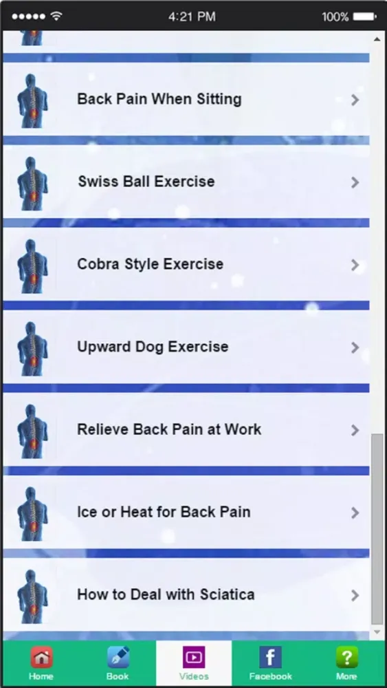 Back Pain Relief - Learn How to Treat and Ease Back Pain应用截图