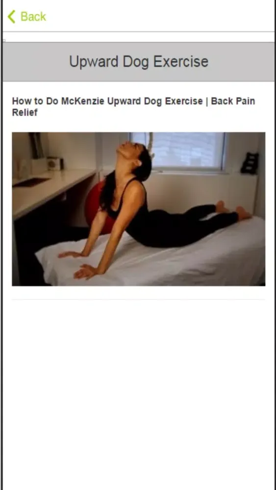 Back Pain Relief - Learn How to Treat and Ease Back Pain应用截图