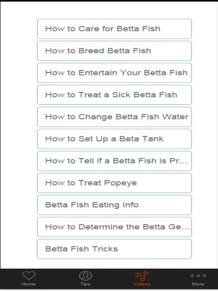 Скриншоты Betta Fish Care - Tips For Keeping A Happy And Healthy Betta iPad 