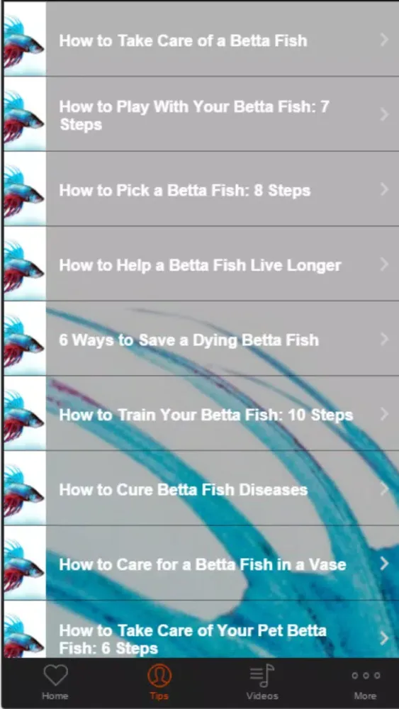 Скриншоты Betta Fish Care - Tips For Keeping A Happy And Healthy Betta