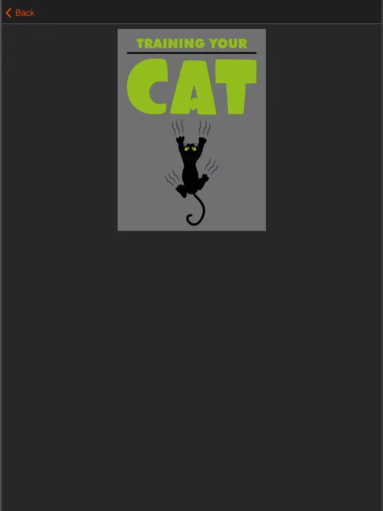 Cat Training - Basic Tips For Beginners iPad 应用截图